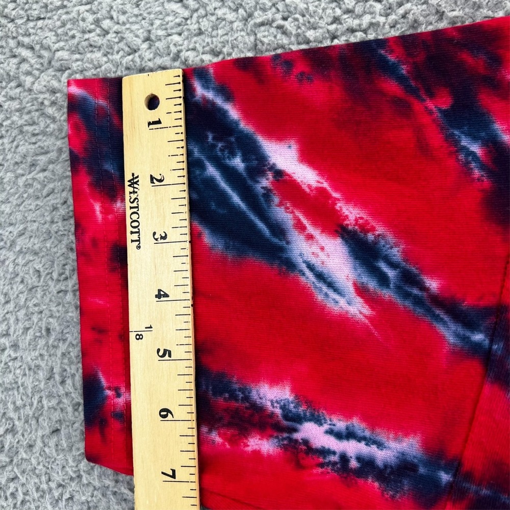Liquid Blue MLB Boston Red Sox Burst Tie Dye T-Shirt Mens XL Red Navy Blue - Picture 9 of 12